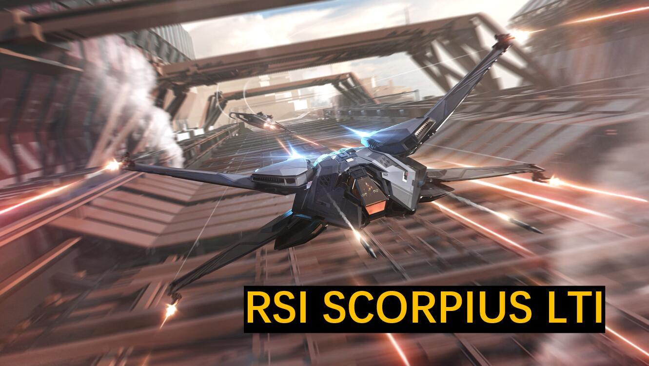 Scorpius Star Citizen, RSI Scorpius BIS 2952, LTI(Lifetime Insurance), CCU’d