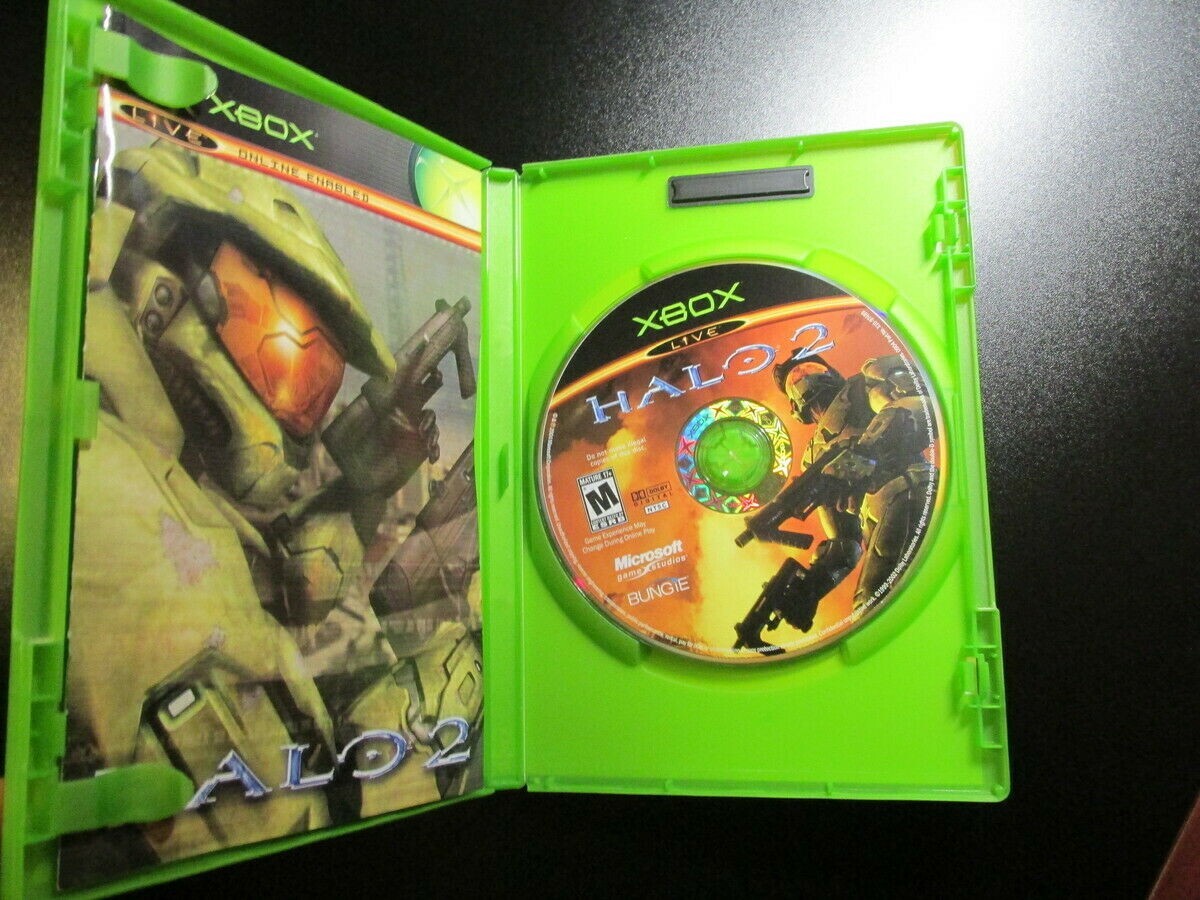 Halo 2 (Microsoft XBOX, 2004) ORIGINAL COMPLETE NEW PRISTINE CONDITION MINT