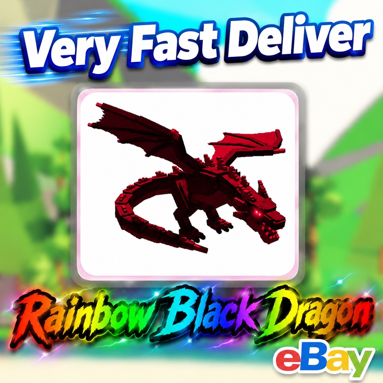 Black Dragon Rainbow | Grow a Garden 2 | EXTREMELY RARE🌈✨