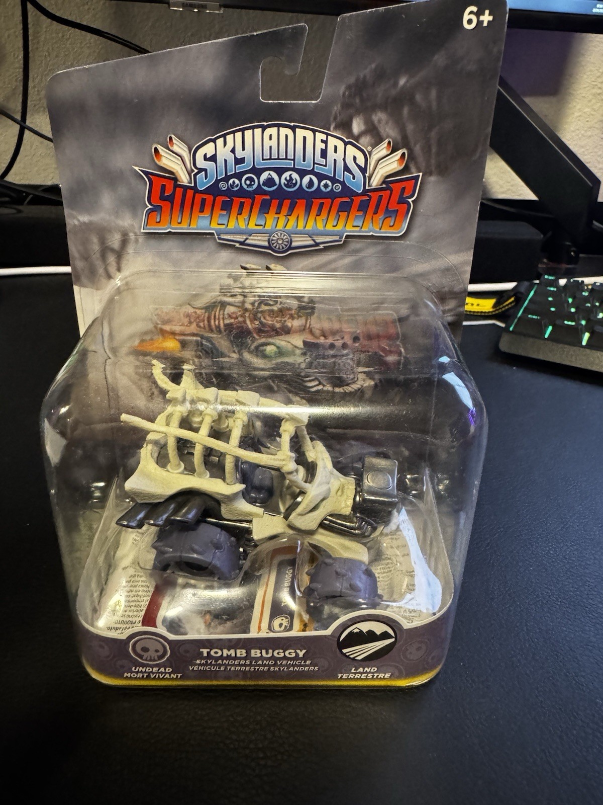 Activision Tomb Buggy Customizable Vehicle Figure Superchargers Skylanders