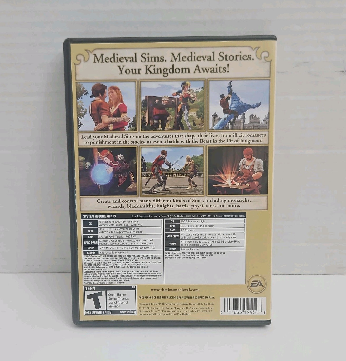 The Sims Medieval Limited Edition for PC and Mac. Untested