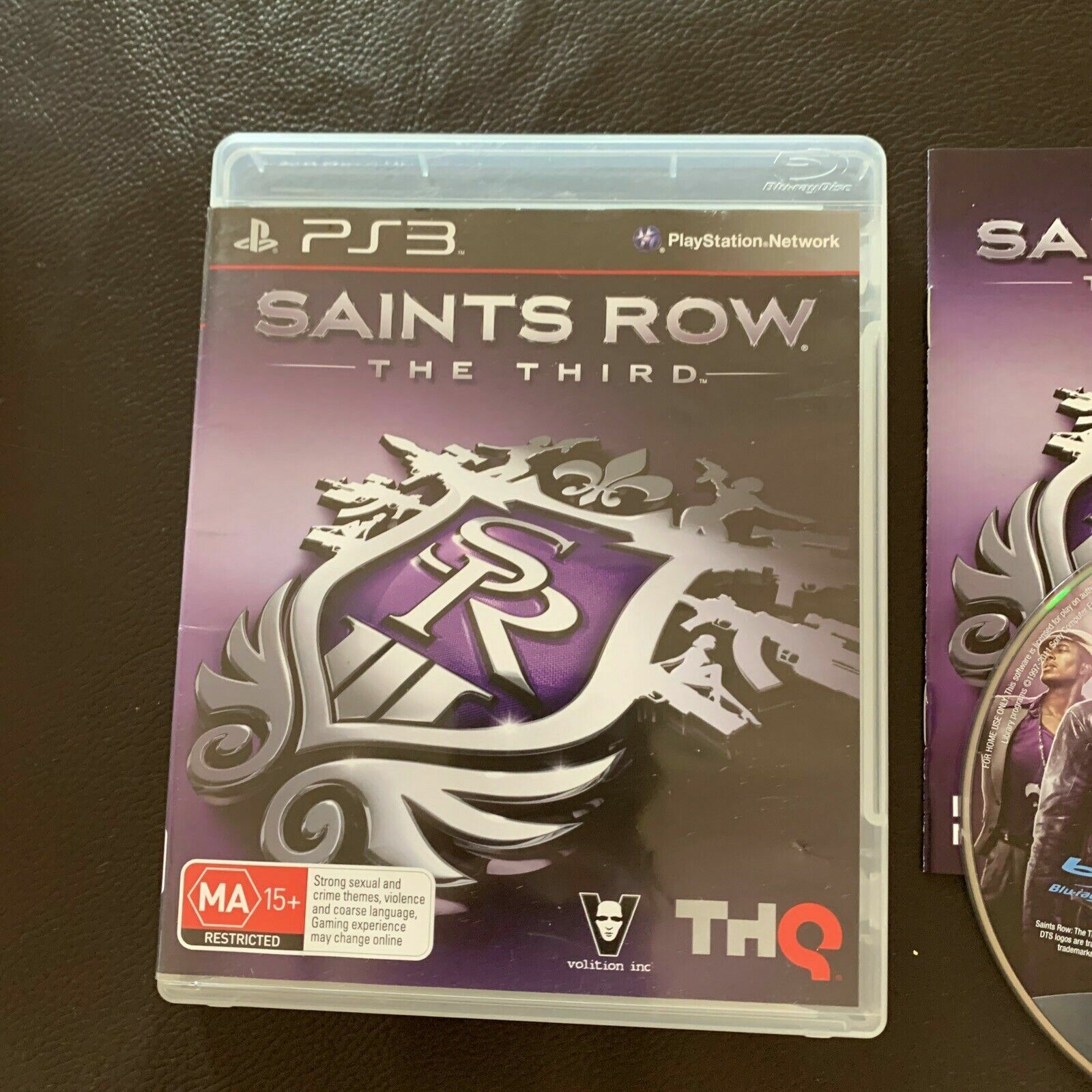 Saints Row: The Third – PS3 PlayStation 3 Game Complete with manual