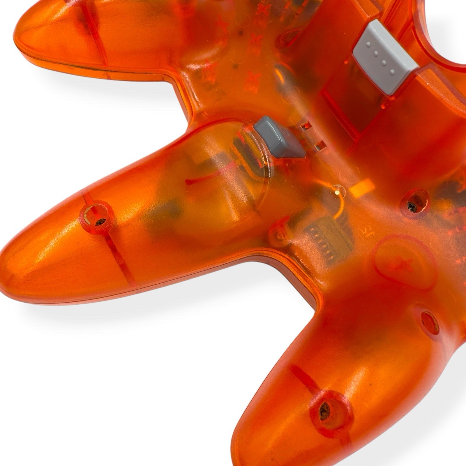 VTG Nintendo N64 Fire Orange Funtastic OEM Controller (Tested & Working) 1990s