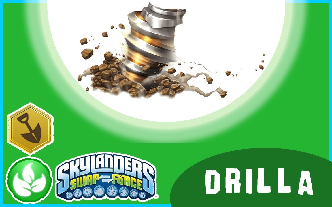 Skylanders Swap Force Grilla Drilla NFC Card FREE SHIPPING
