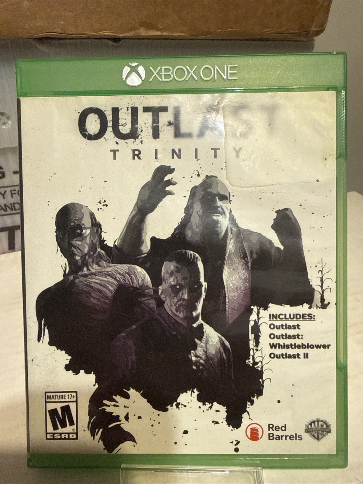 Outlast Trinity (Microsoft Xbox One) Outlast & Outlast Whistleblower *READ*