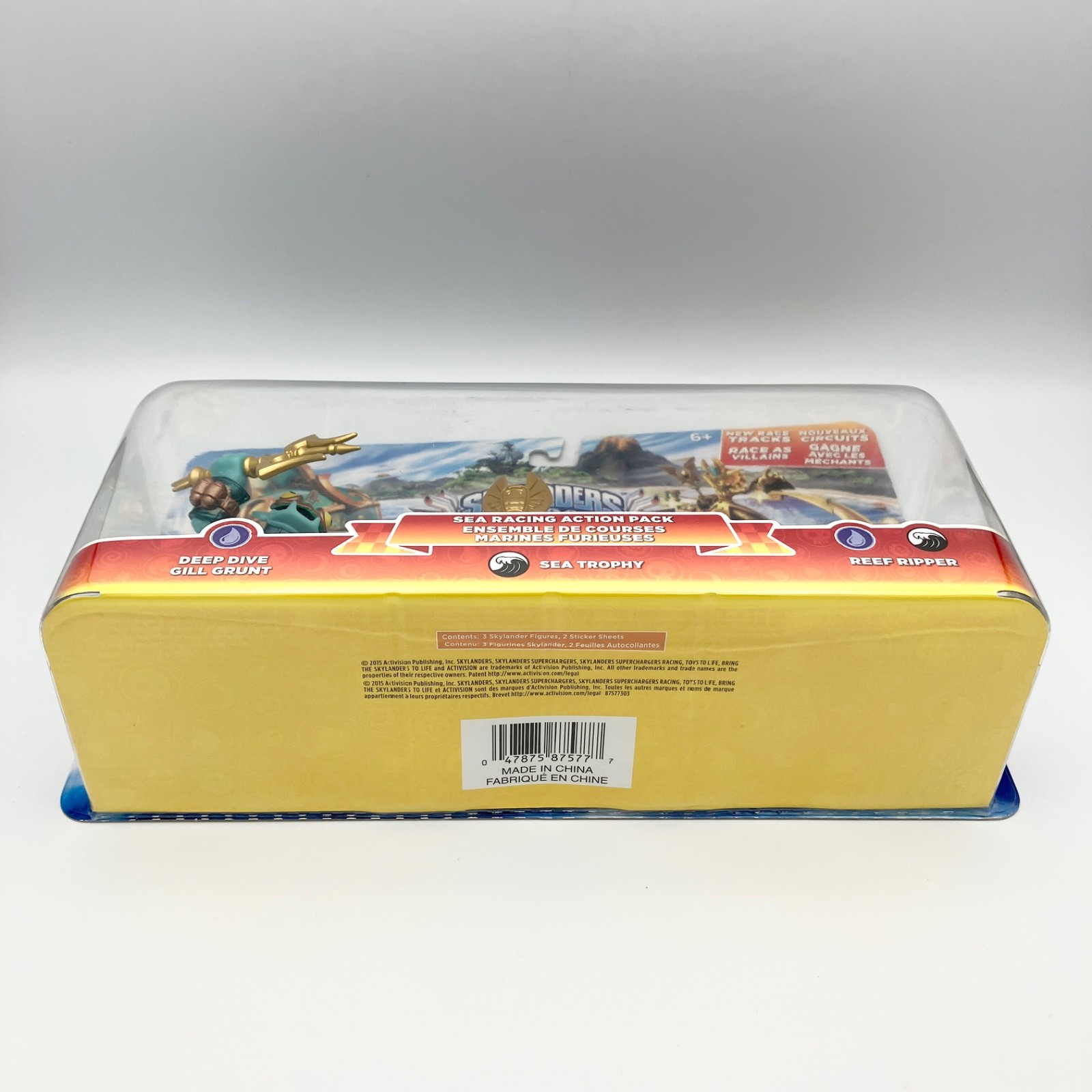 Skylanders Superchargers Sea Racing Action Pack Deep Dive Gill Grunt NEW SEALED