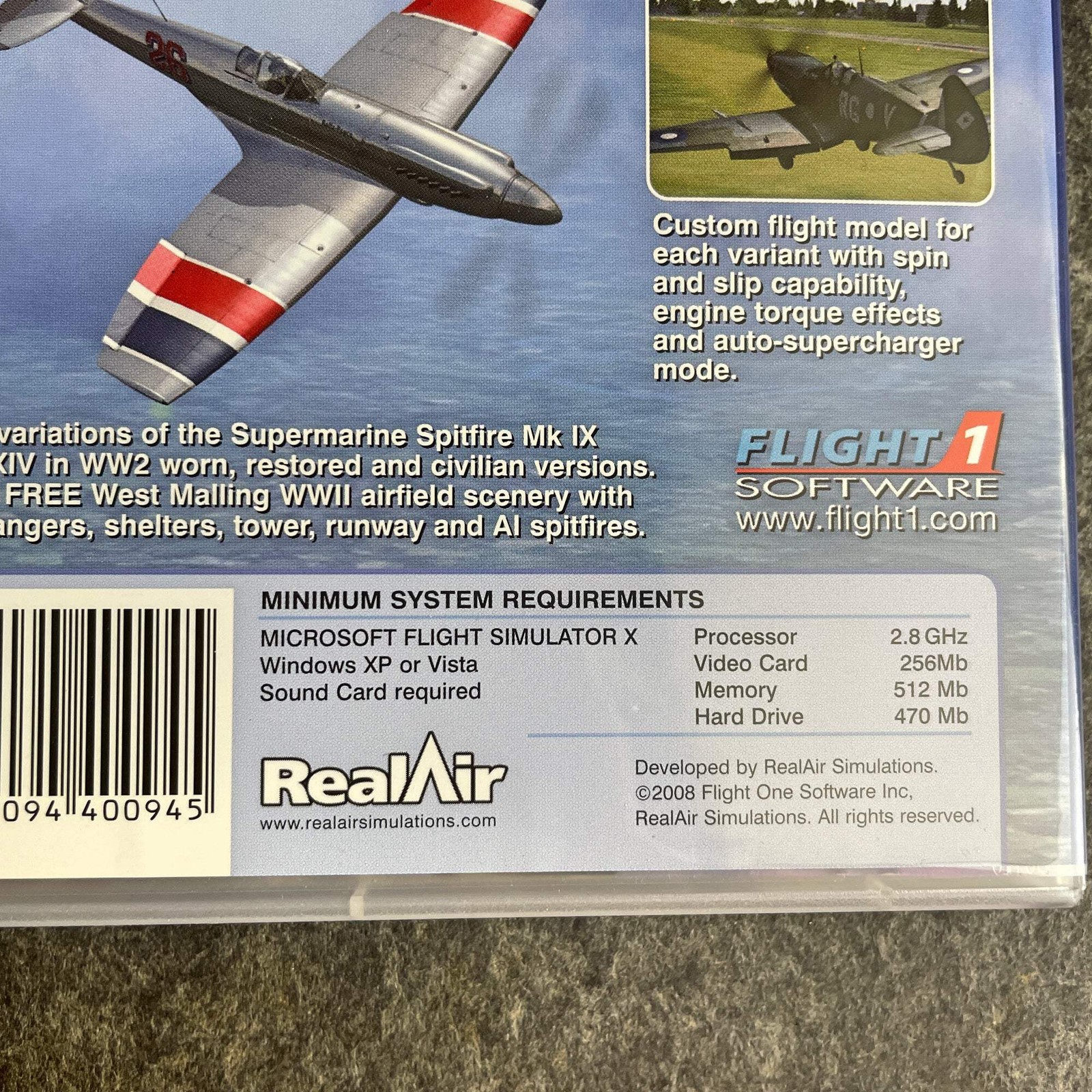 FSX Add-On Bundle x4 Spitfire Lightning Bell X-1 Dodosim 206 Helicopter PC