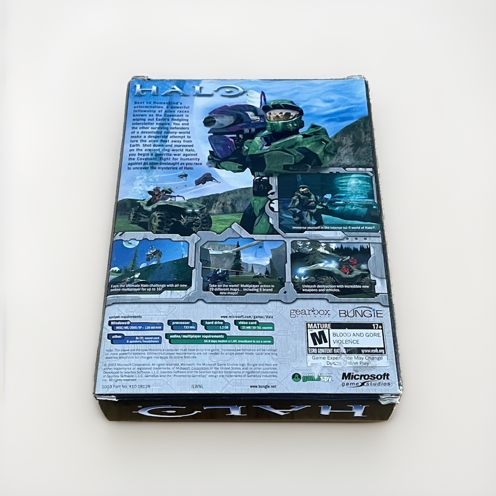 Halo Combat Evolved PC CD-ROM Game w Manual Australia Ed. Great Condition Tested