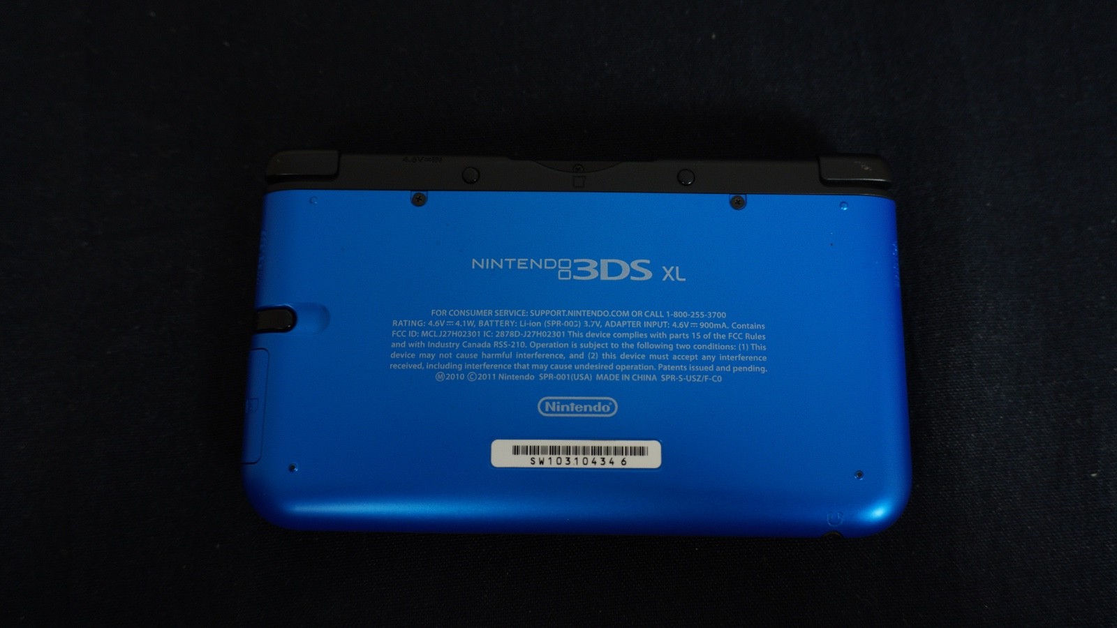 Nintendo 3DS XL – Blue (Console, Charger + 2 Game Bundle), Tested and Working