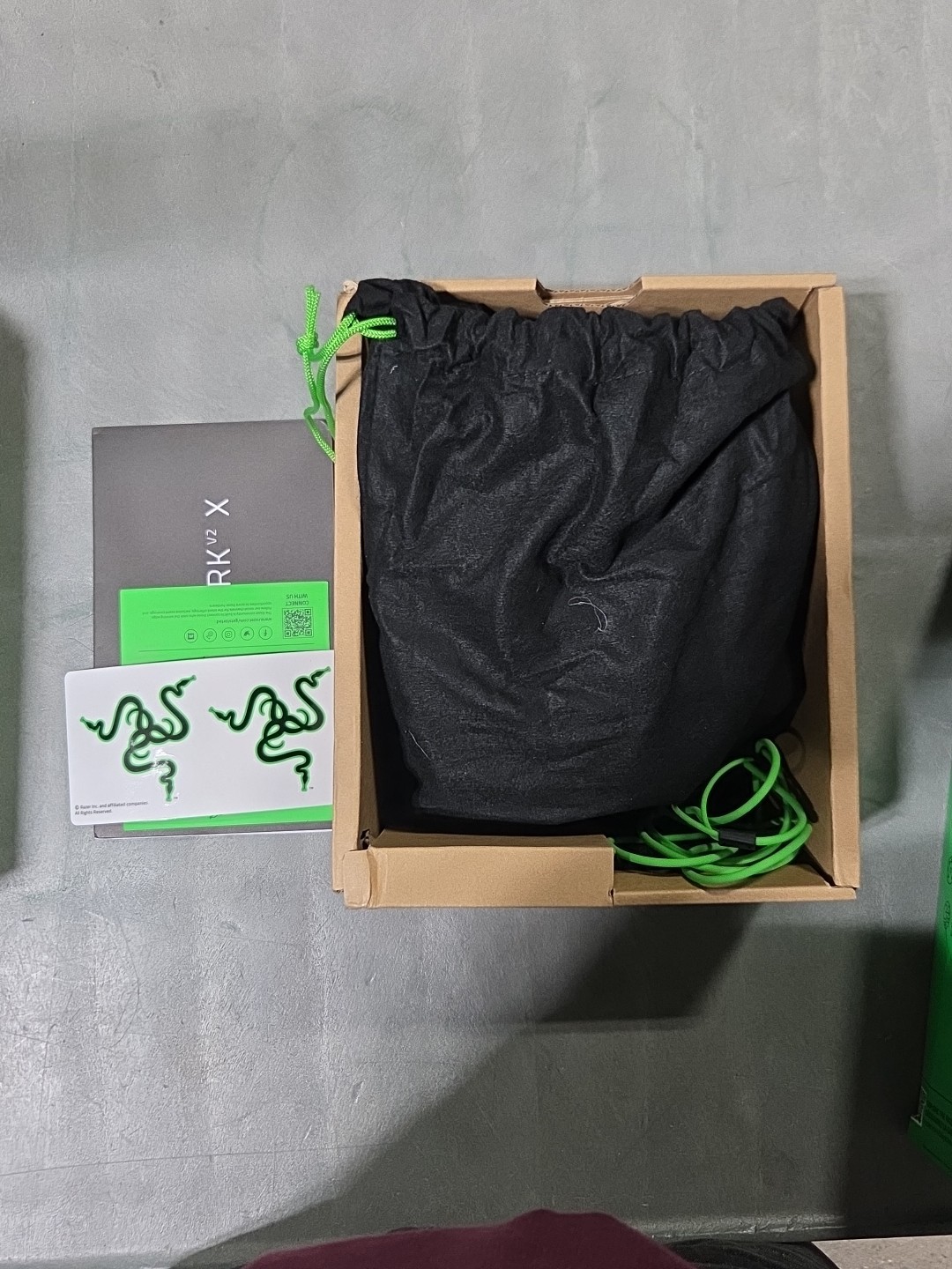 Razer Blackshark V2 X Black Over the Ear Gaming Headset