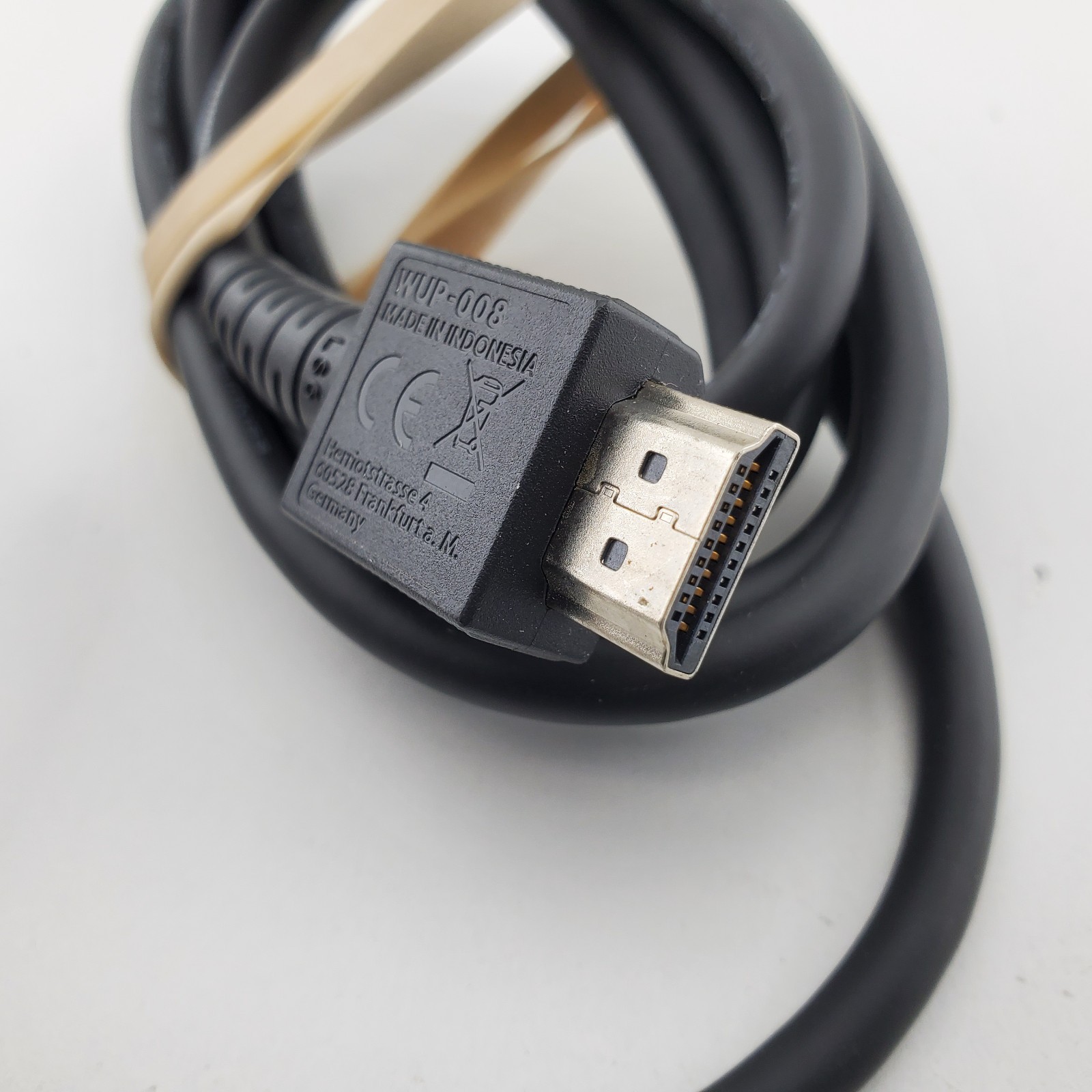 Lot Of 2 Nintendo WUP-008 HDMI Cable OEM High Speed 4K For Nintendo Switch/Wii U