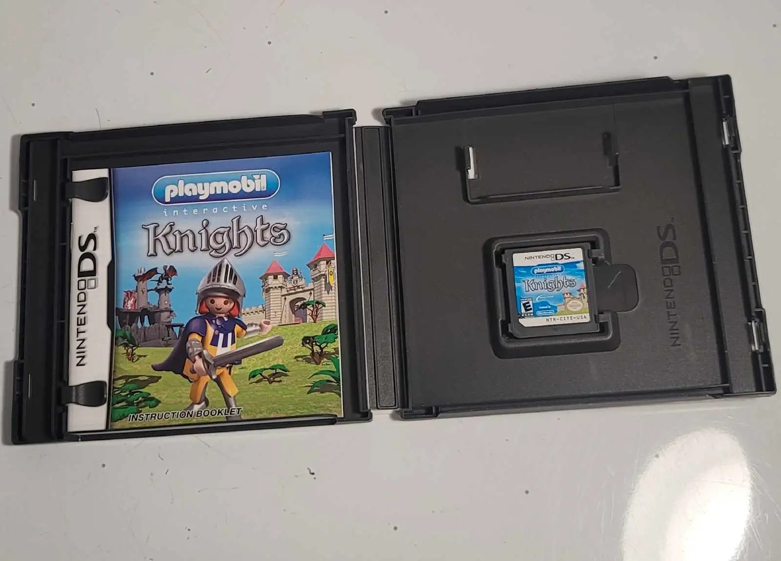 Playmobil Knights (Nintendo DS, 2010) CIB – Tested