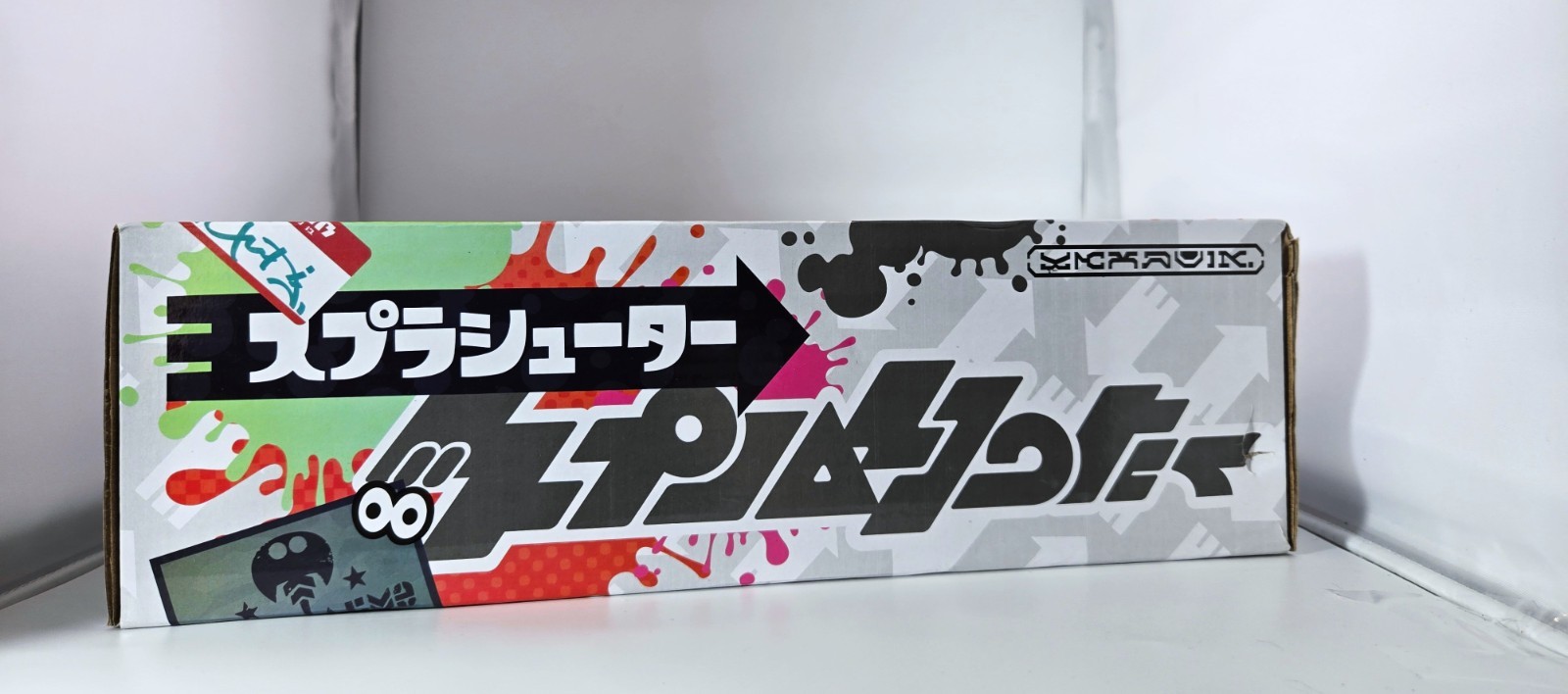 Splatoon Splashooter Water Gun Squirt Pistol Orange Unused Japan Import in Box