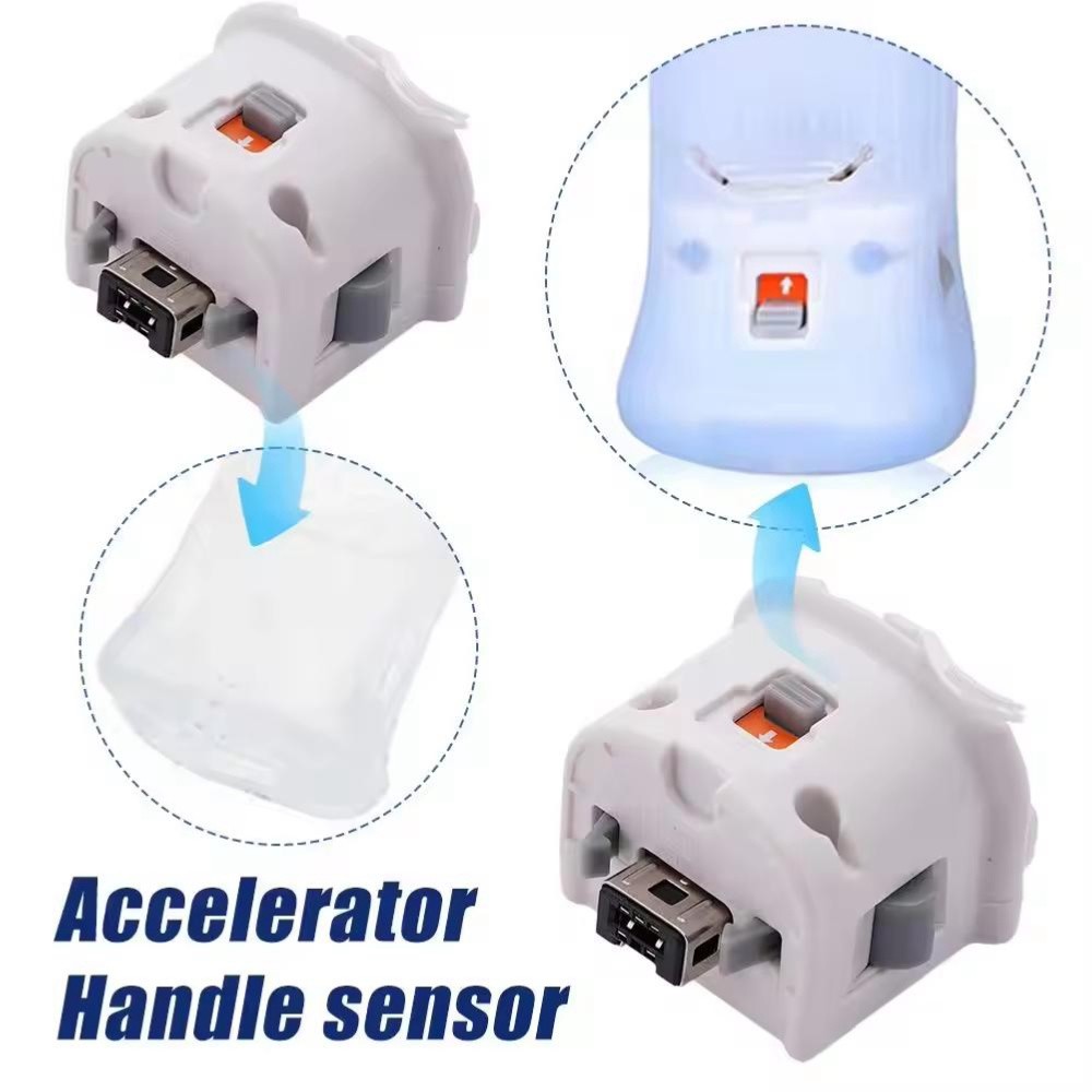 2PC For Wii Motion Plus Sensor Adapter Attachment Nintendo Wii /Wii U Controller