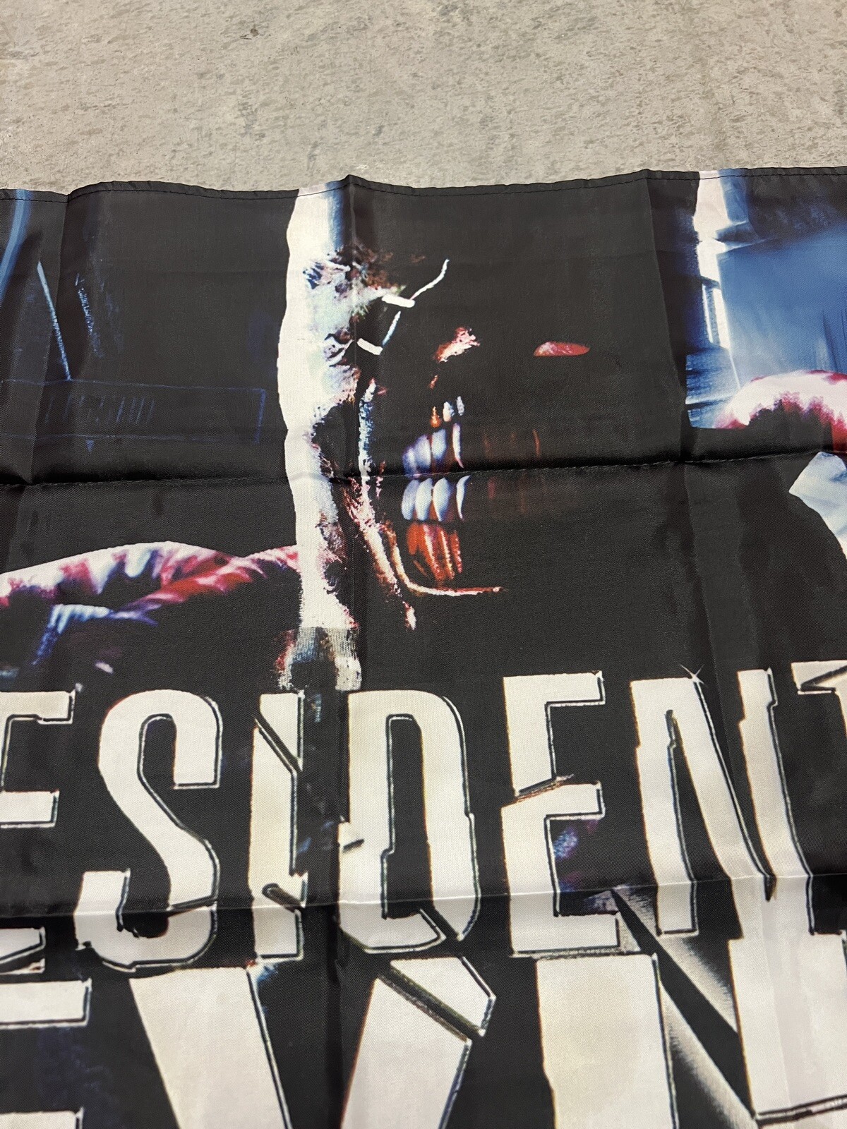 Resident Evil 3 Nemesis Custom Wall Flag Tapestry 3 x 3 Ft, PS1