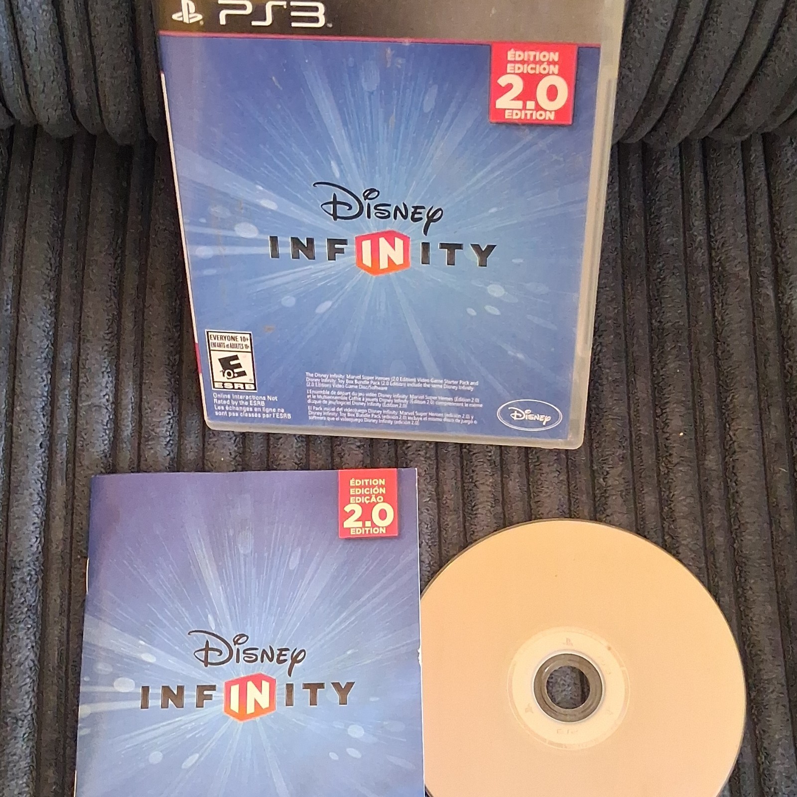 Disney Infinity (2.0 Edition) (Sony PlayStation 3, Manual, Online Playability)