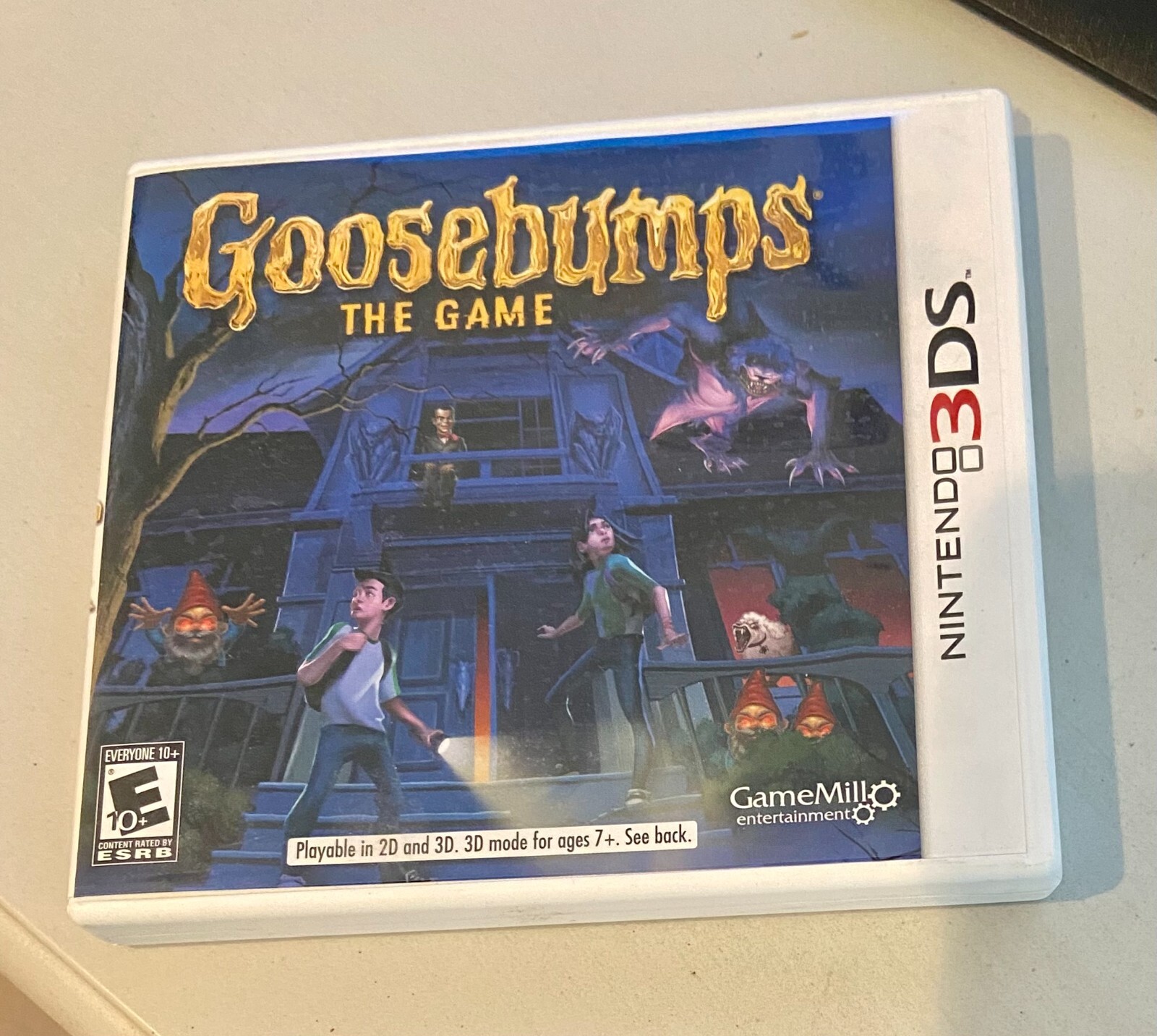 Goosebumps: The Game – Nintendo 3DS cartridge TESTED