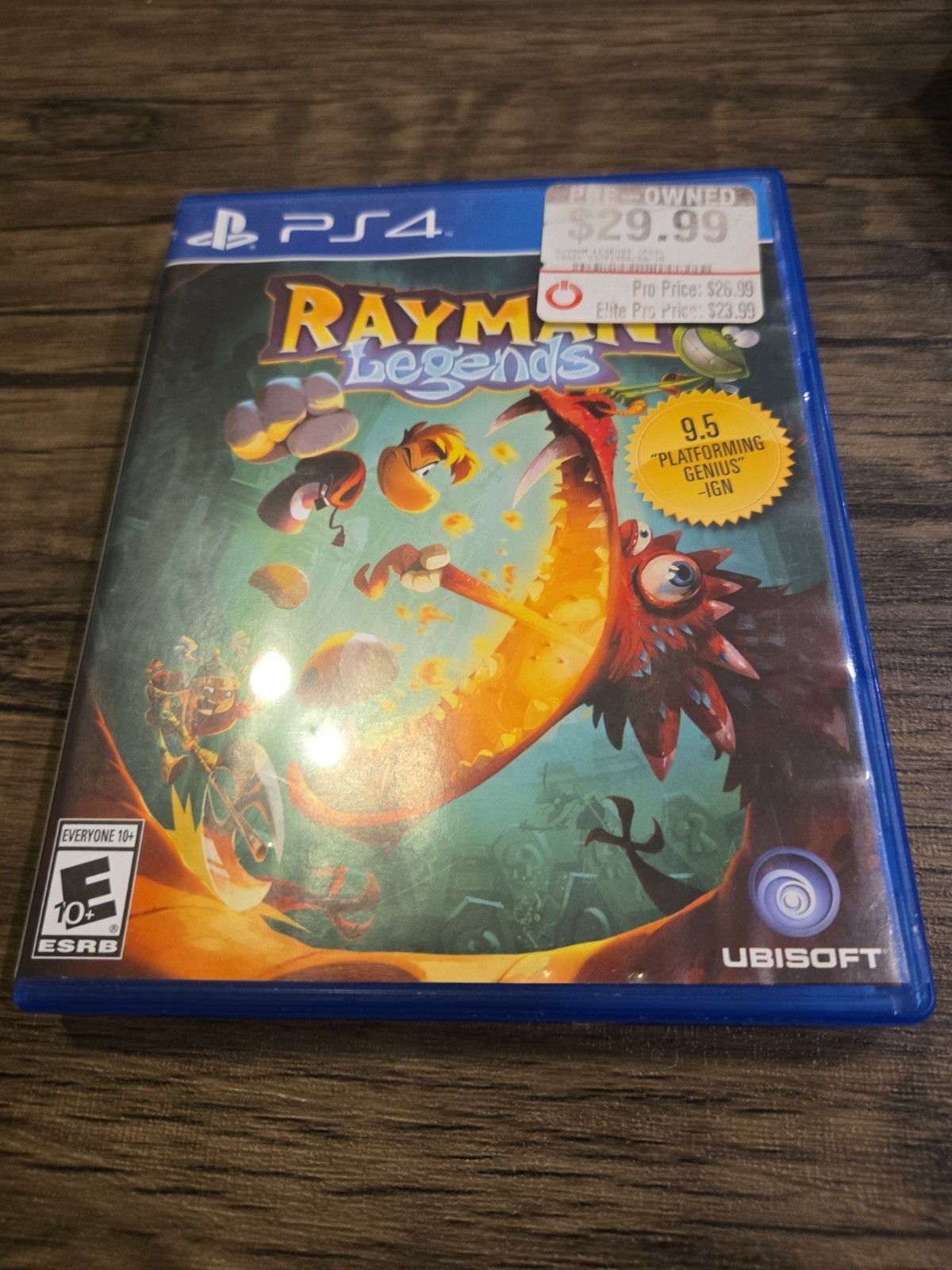 PS4 Game Bundle Lot of 6 – Terraria, Rayman Legends, Mega Man 11, Flashback+More