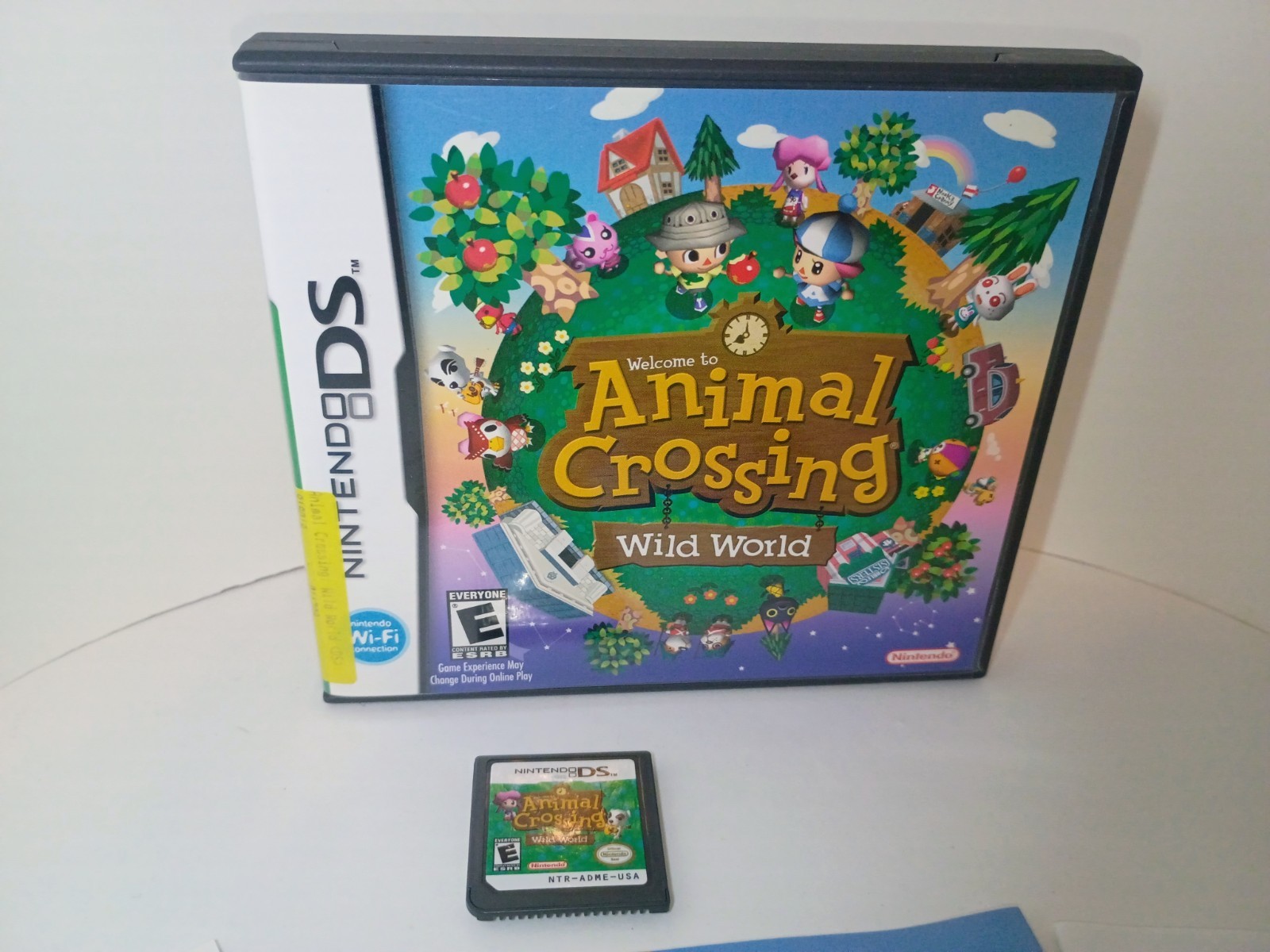 Animal Crossing: Wild World (Nintendo DS, 2005) Authentic + Tested Complete Cib