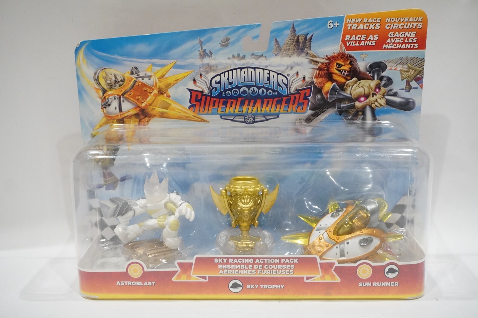 Skylanders Superchargers SKY RACING ACTION PACK Astroblast Sky Trophy Sun Runner