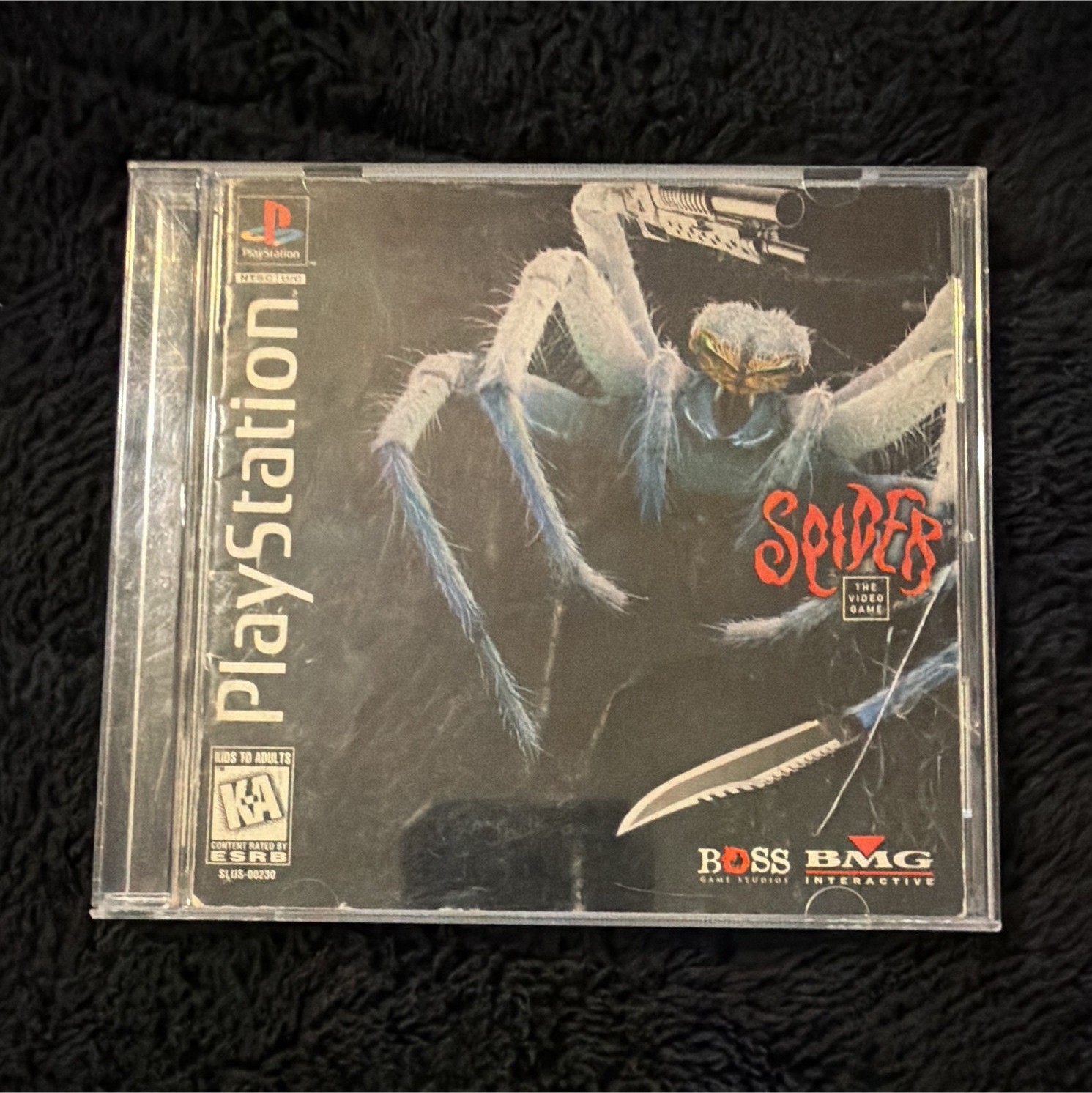 BMG Interactive Spider: The Video Game Sony PlayStation 1 Manual NTSC-U/C 1997