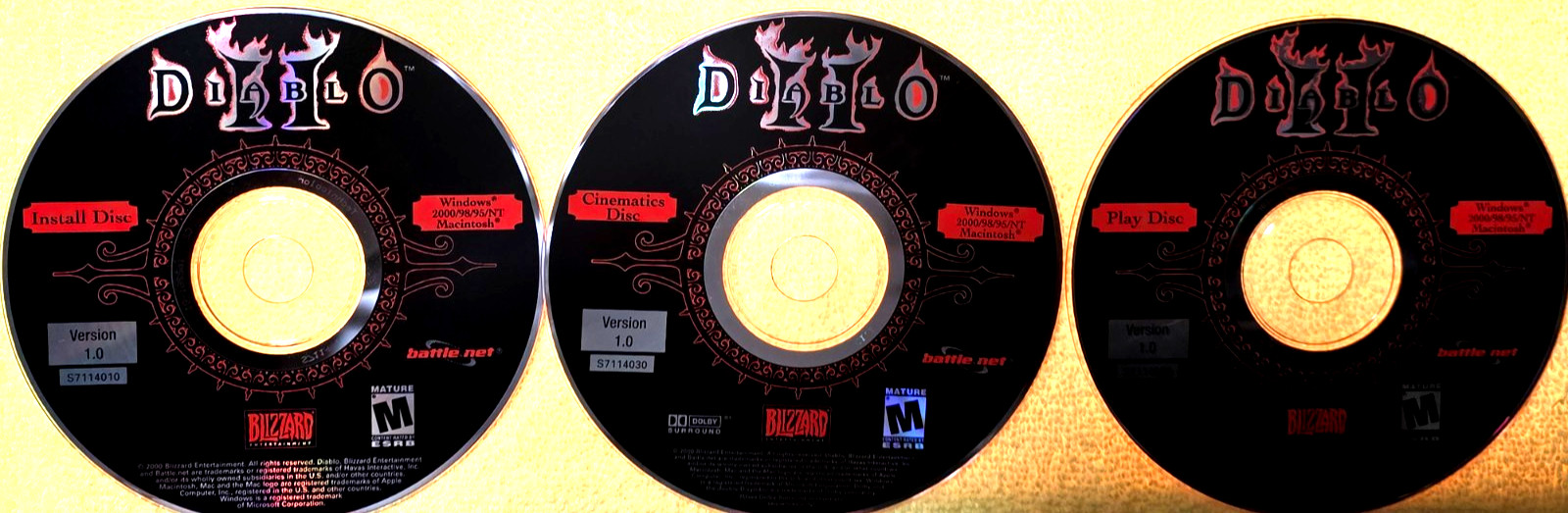 Blizzard Entertainment Diablo II PC CD-ROM 2000 Action Role Playing Multiplayer