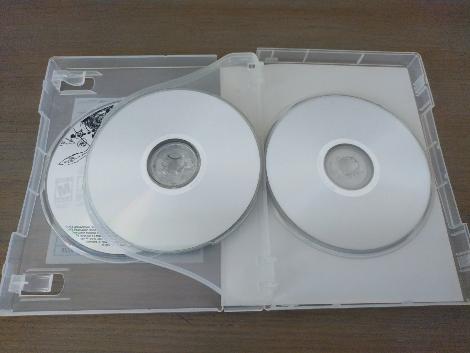 2006 The Adventure Company Evidence The Last Ritual PC CD-ROM 3 Disc Game