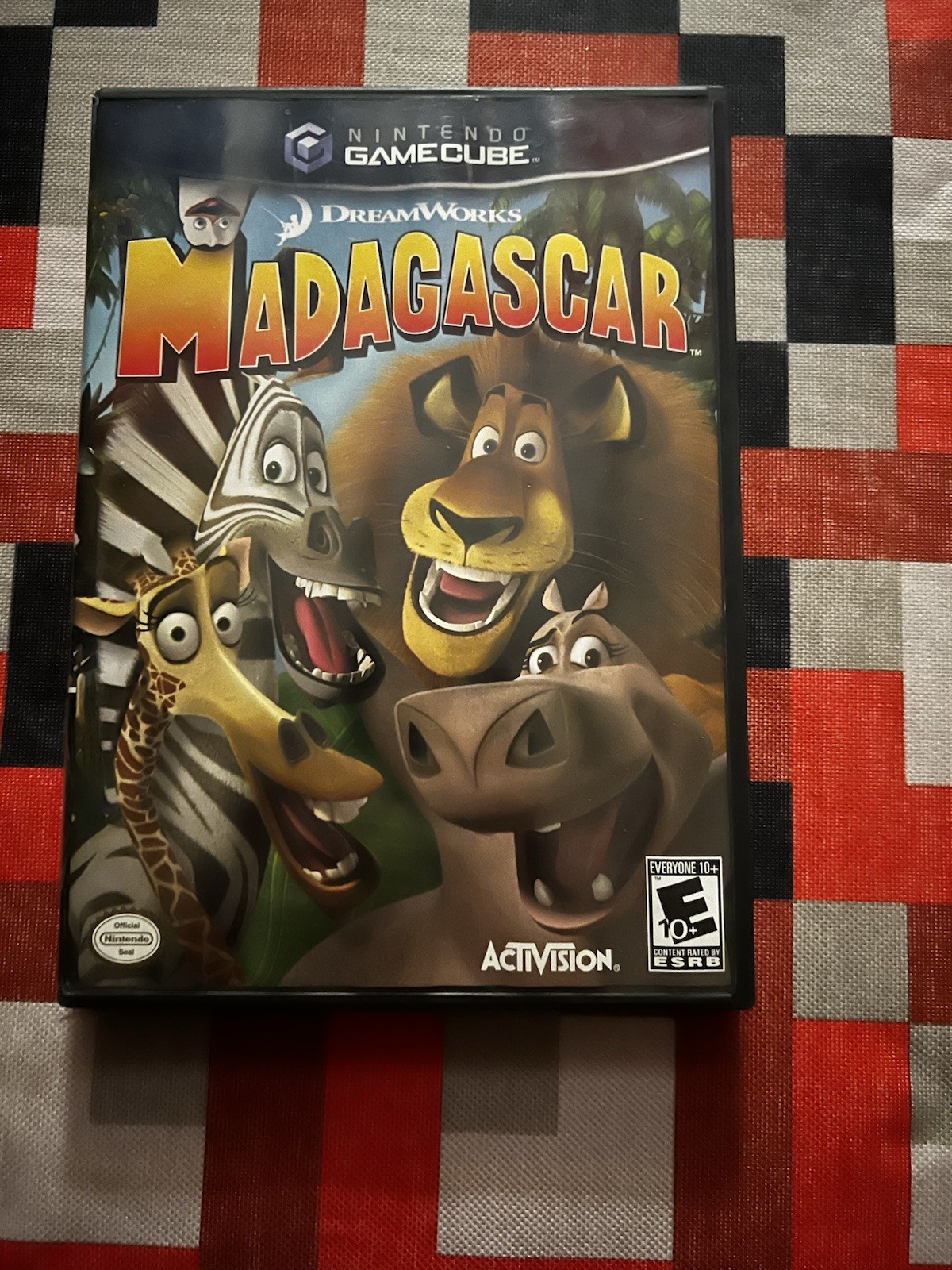 Activision Madagascar Nintendo GameCube Video Game E10+ Everyone 10+