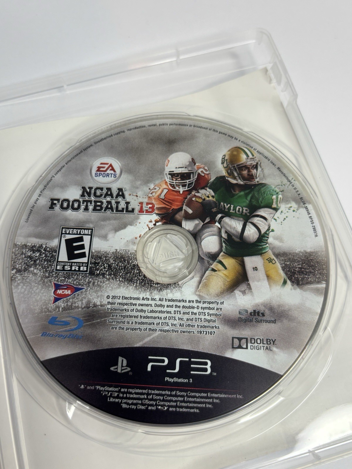 NCAA Football 13 (PlayStation 3, 2012) Tested Working – Free Ship