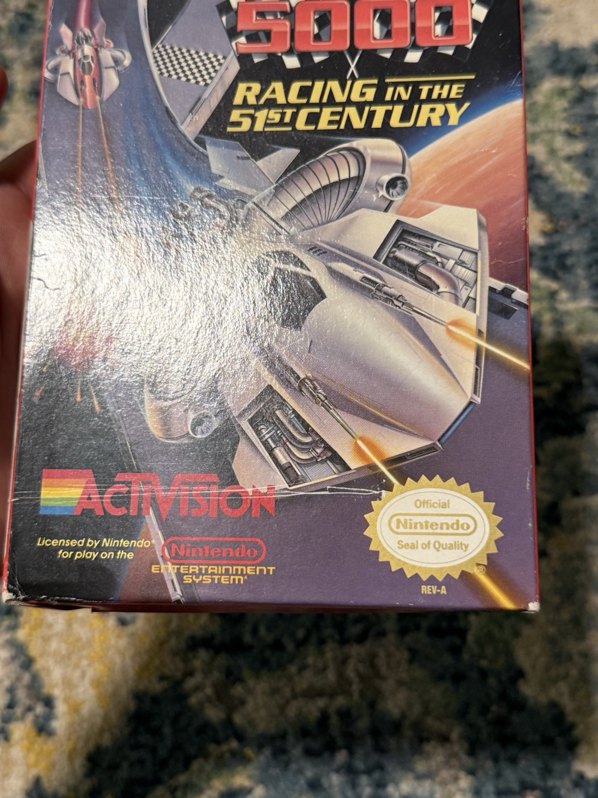 Galaxy 5000 Racing NES Nintendo With Box And Sleeve Good Copy Tested