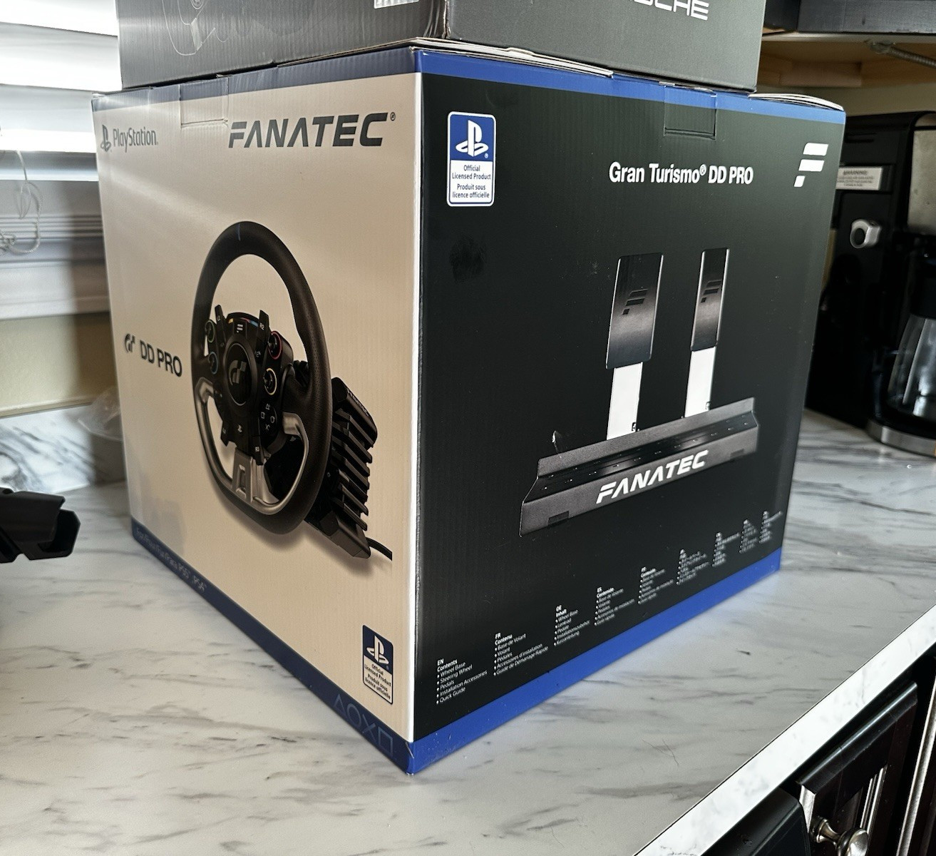 Fanatec Gran Turismo DD Pro Direct Drive Wheel Base 8Nm PS5 Black CRD-9020006-US