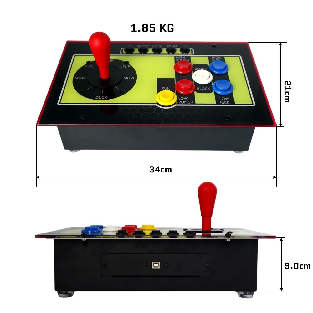 FightBox R8 Mortal Kombat Arcade Fight Stick Game Controller For PC/PS3