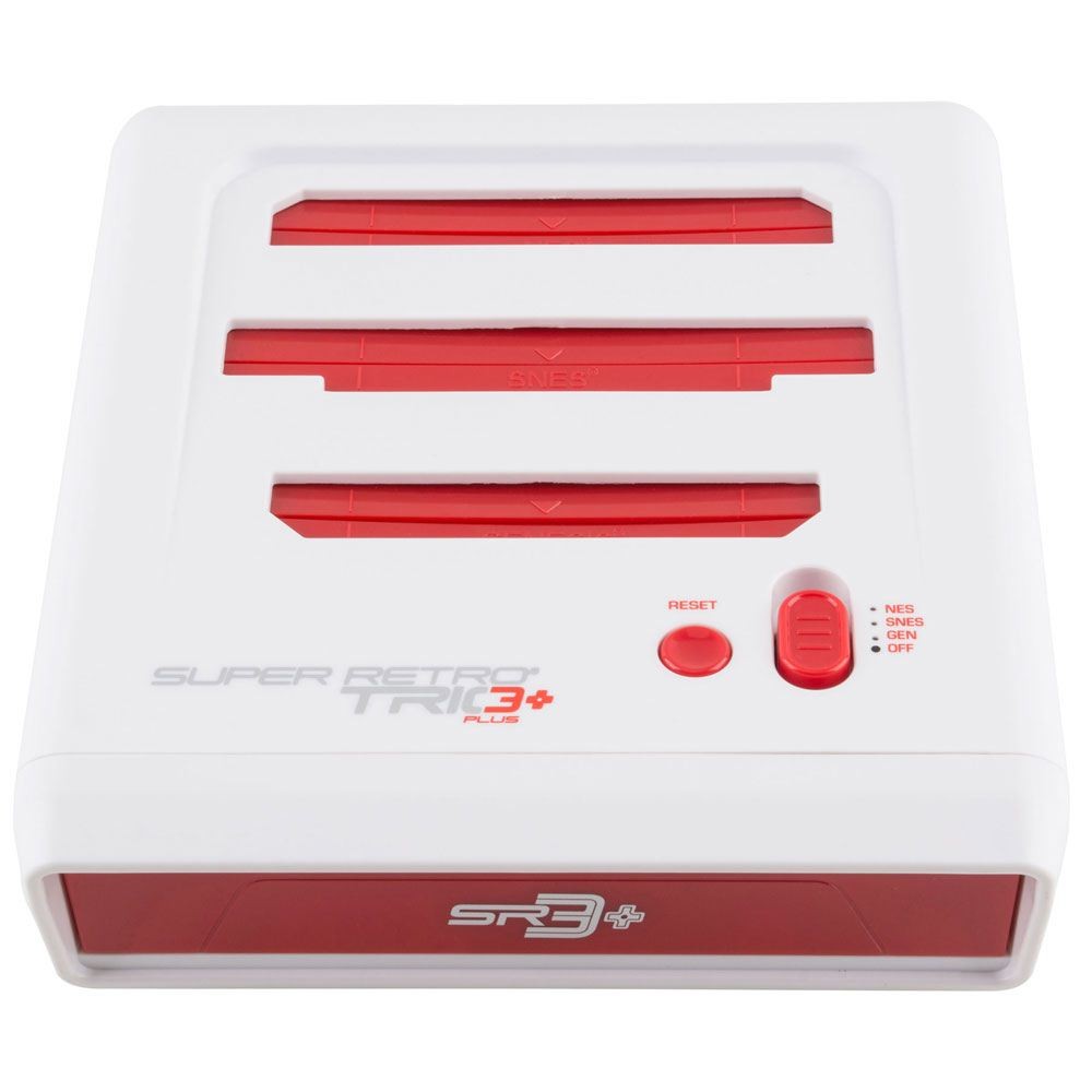 Retro-Bit Super RetroTRIO Plus 3 in 1 System Console
