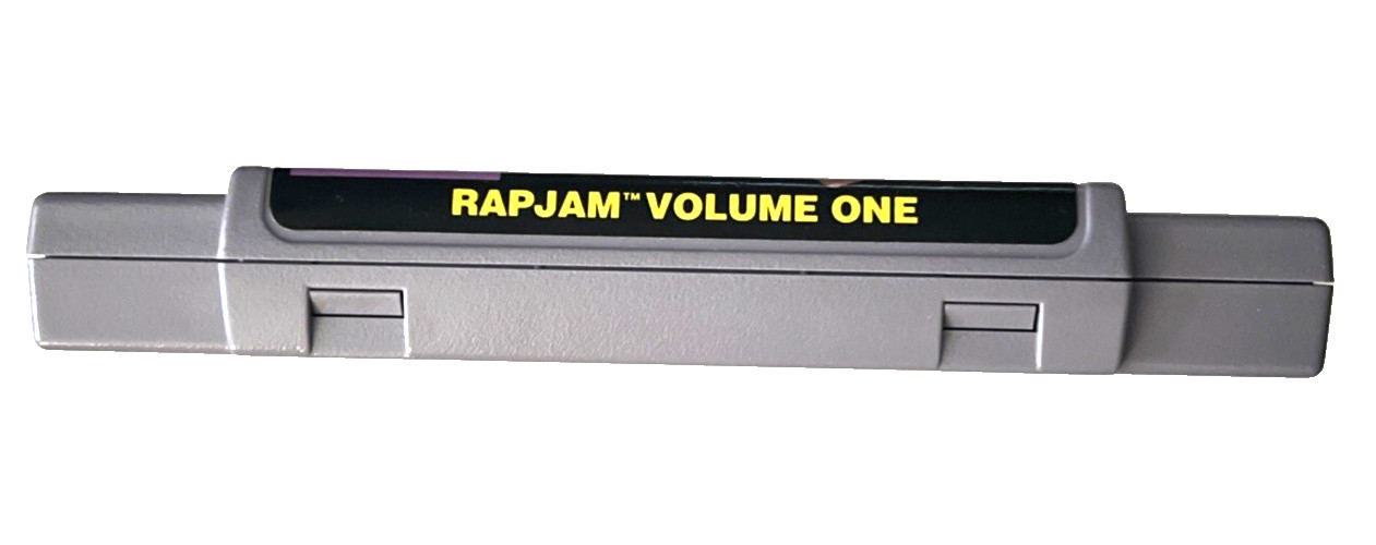 RapJam Volume One Super Nintendo SNES Complete in Box CIB Tested