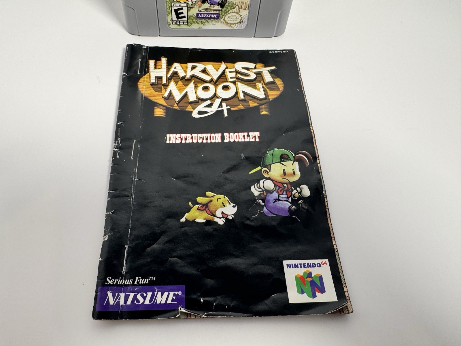 Harvest Moon (Nintendo 64 N64) Complete in Box CIB