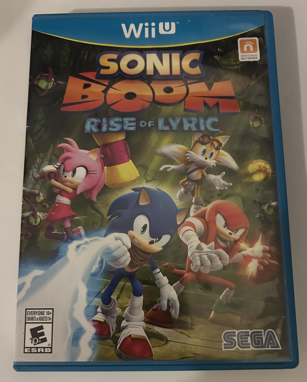 Sonic Boom: Rise of Lyric (Nintendo Wii U, 2014) Disc Only