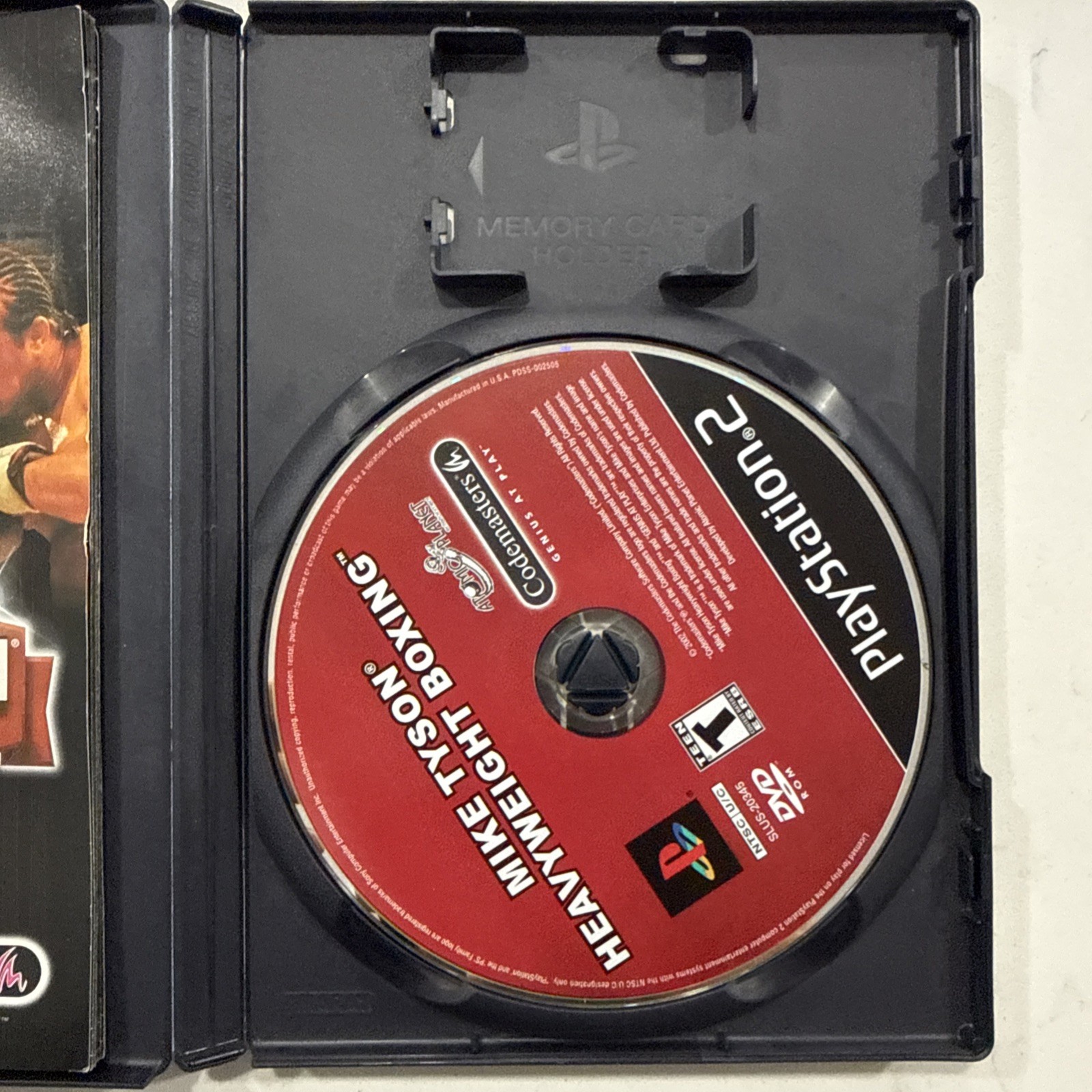 Mike Tyson Heavyweight Boxing (Sony PlayStation 2 PS2, 2002)