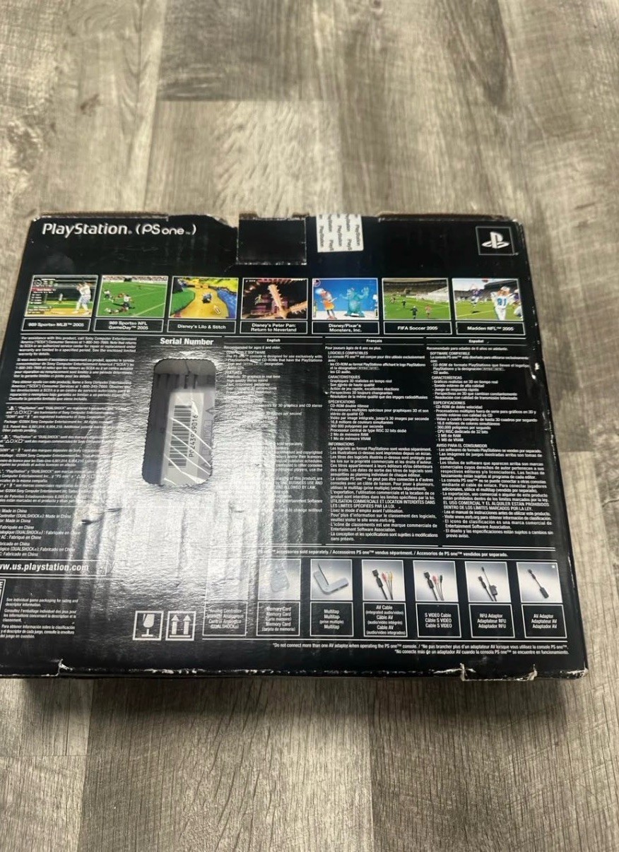 Sony PSone Console SCPH-101 Unopened FACTORY SEALED (Sony Playstation 2002) PS1