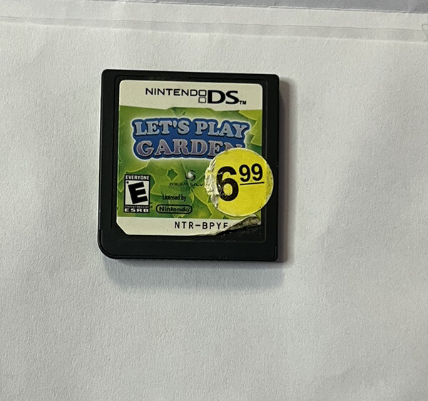 Let’s Play Garden (Nintendo DS, 2010) Cart Only Tested No Tracking #1363