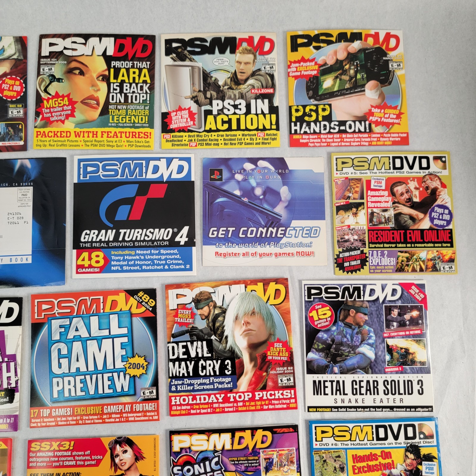 Lot of 18 Playstation Demo Discs Original PlayStation Magazine w/ Holiday Bonus