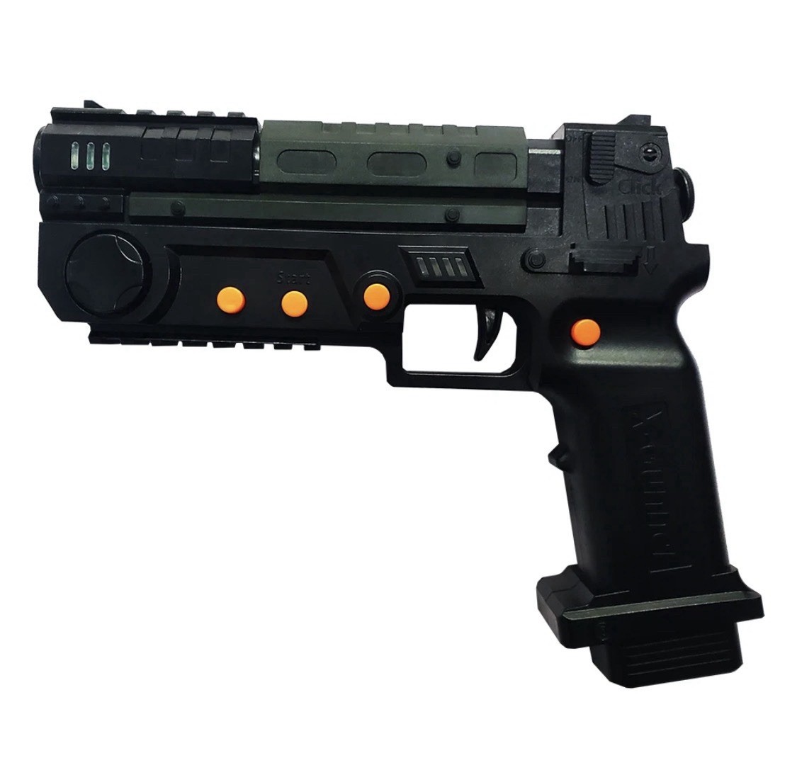 X-GUNNER 2.4G Wireless Light Gun for PC Arcade Mame Android Guncon. New In Box.