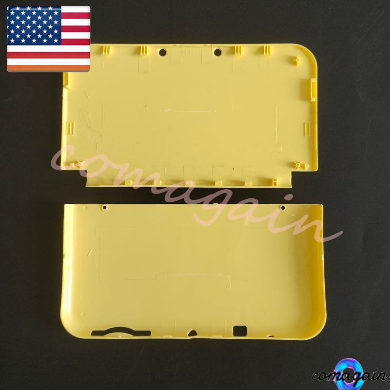 For New Nintendo 3DS LL 3DS XL A+E Cover Shell Housing Front Back Case Pikachu