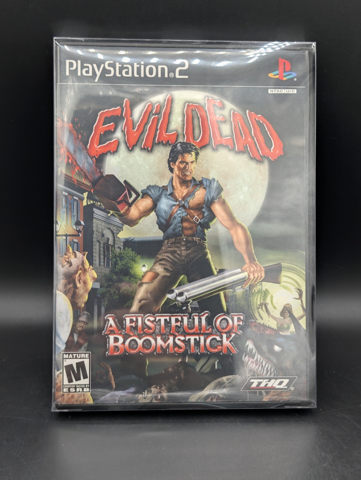Evil Dead A Fistful of Boomstick ( PlayStation 2 PS2 ) CIB – Mint Disc -Pristine