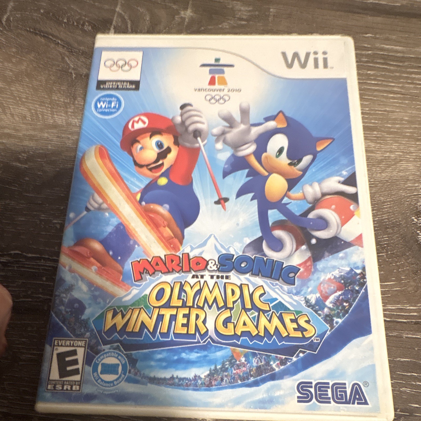 SEGA Mario & Sonic at the Olympic Winter Games Nintendo Wii Sports E Everyone