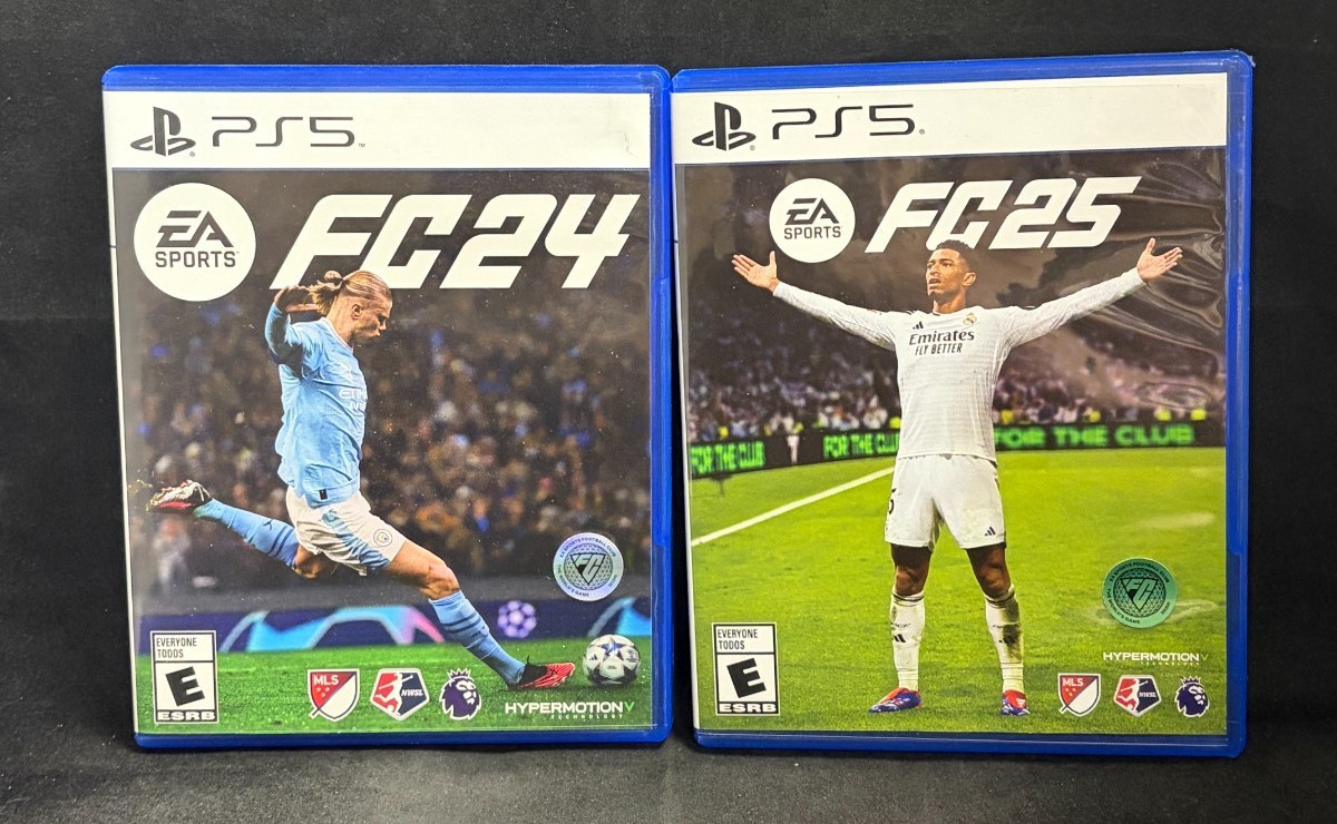 EA Sports FC 24 & FC 25 Bundle (PS5 / Playstation 5) Complete CIB Tested