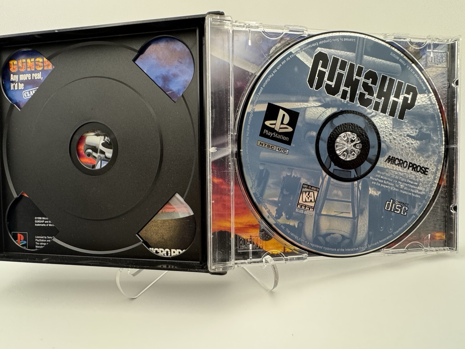 Gunship (Sony PlayStation 1, 1996) CIB | Complete | Tested