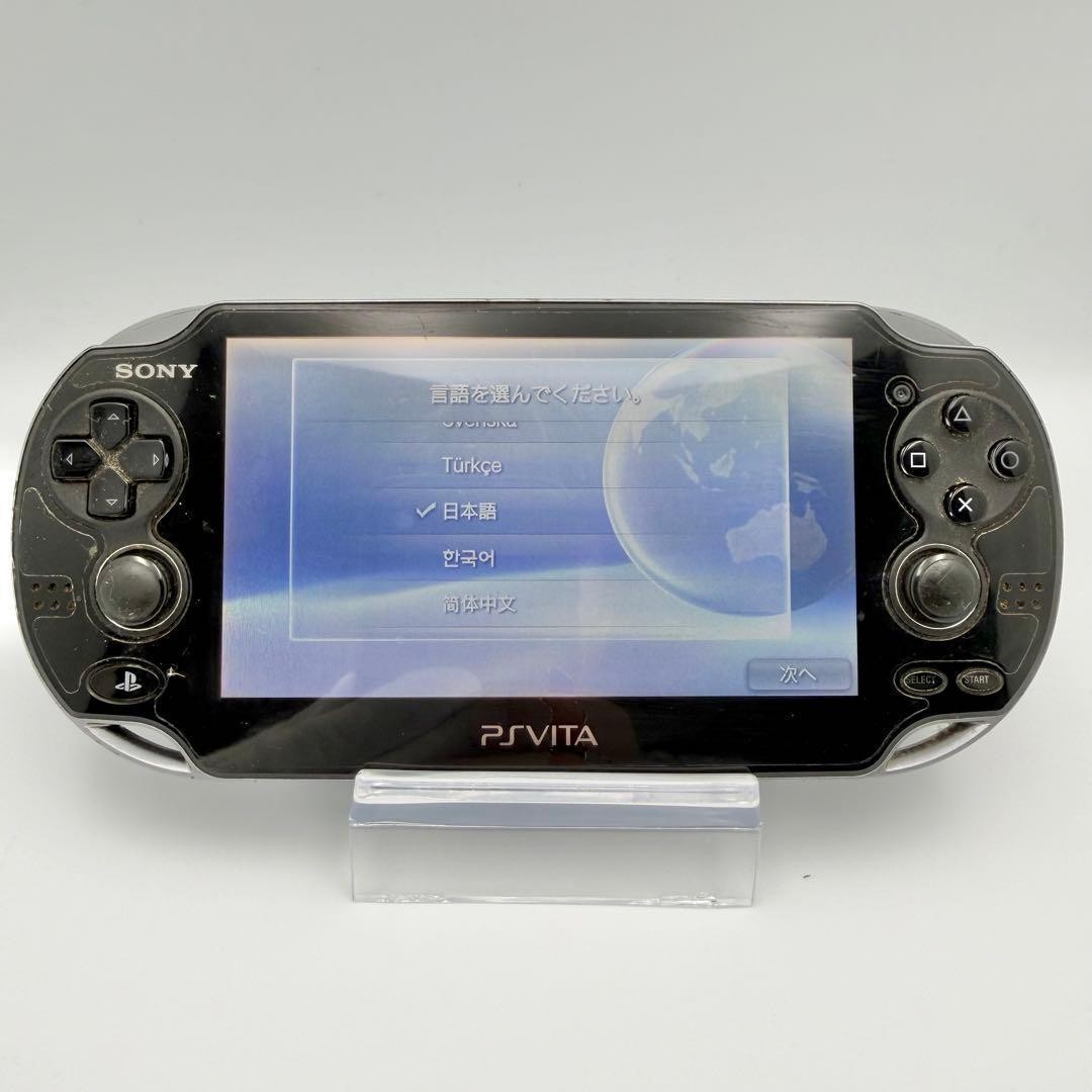 Sony PS Vita PCH-1000 Black Console Tested OLED Japan Console Only