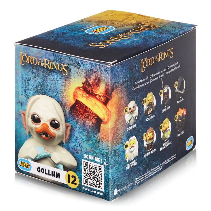TUBBZ Boxed LORD OF THE RINGS Gollum Collectible Duck Figure JEEP