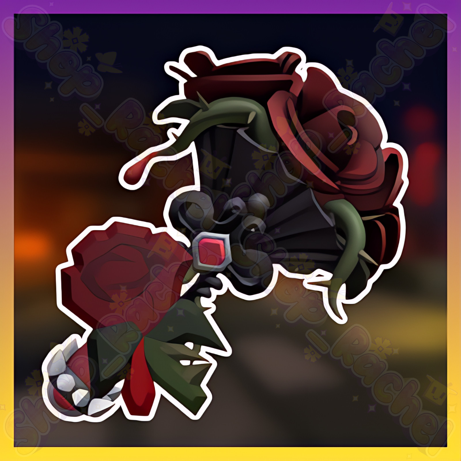 🥀 Gothic Bouquet Set – Flee the Facility (FTF) 🥀