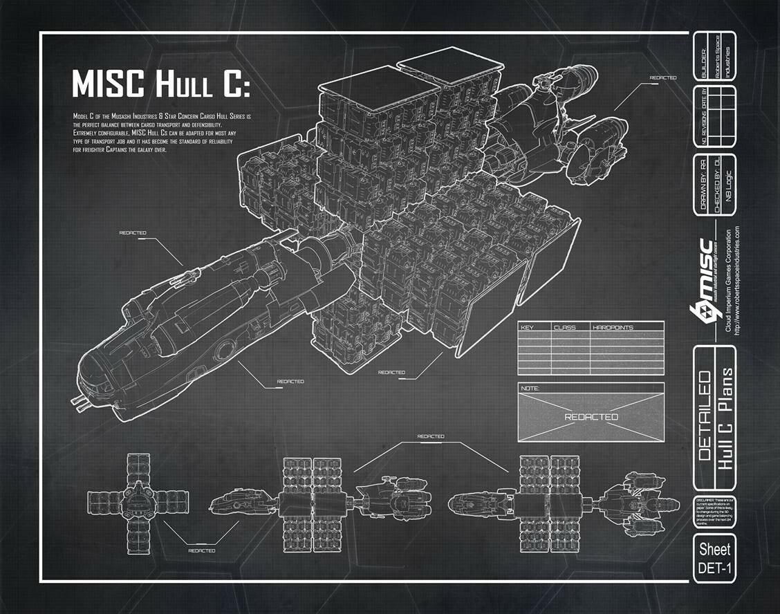 Star Citizen – MISC HULL C – UPGRADE – (CCU)